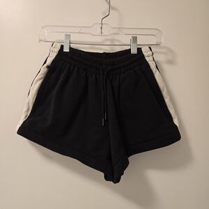 WARDROBE.NYC Black and White Athletic Shorts